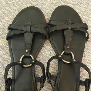 Frye leather sandals size 9